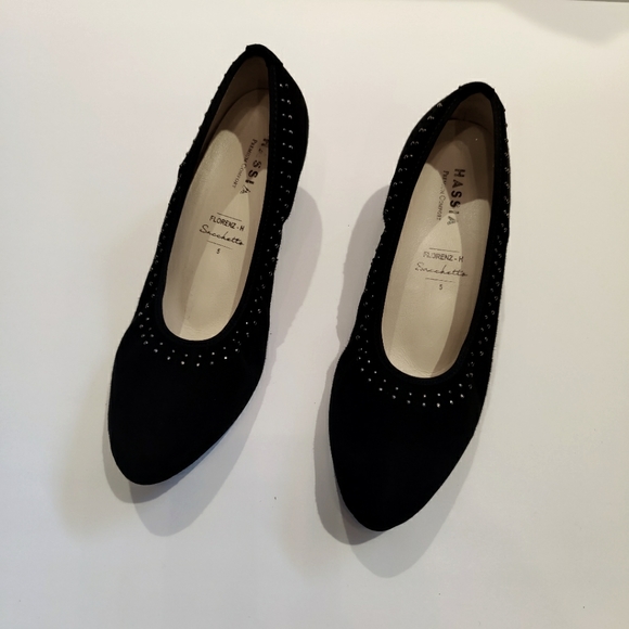 Hassia Shoes - Hassia FLORENZ- H Suede Leather Pumps